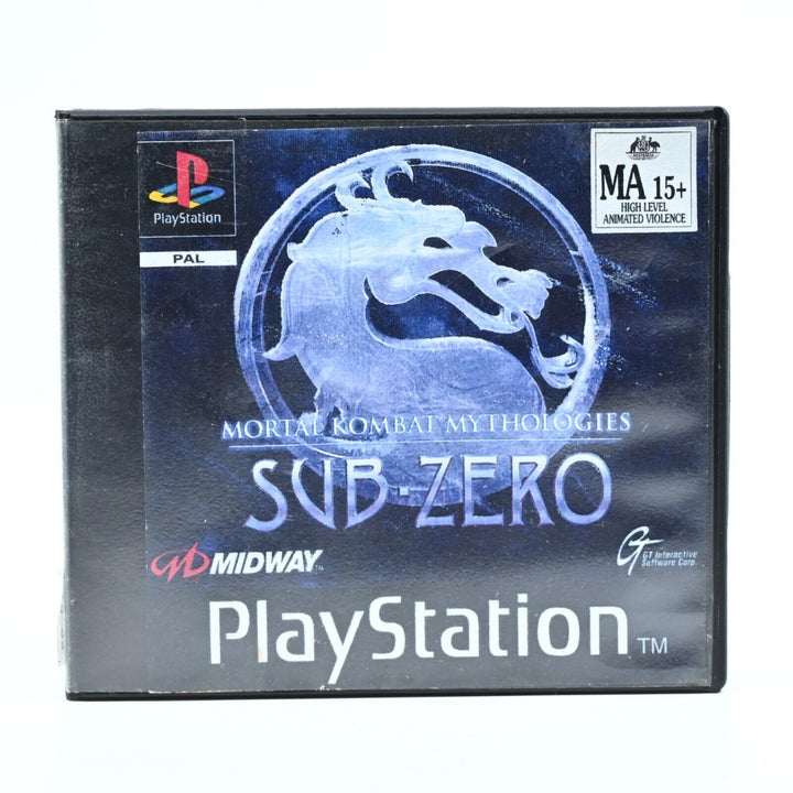 Mortal Kombat Mythologies Sub-Zero Sony Playstation 1 / PS1 Game - PAL MINT DISC