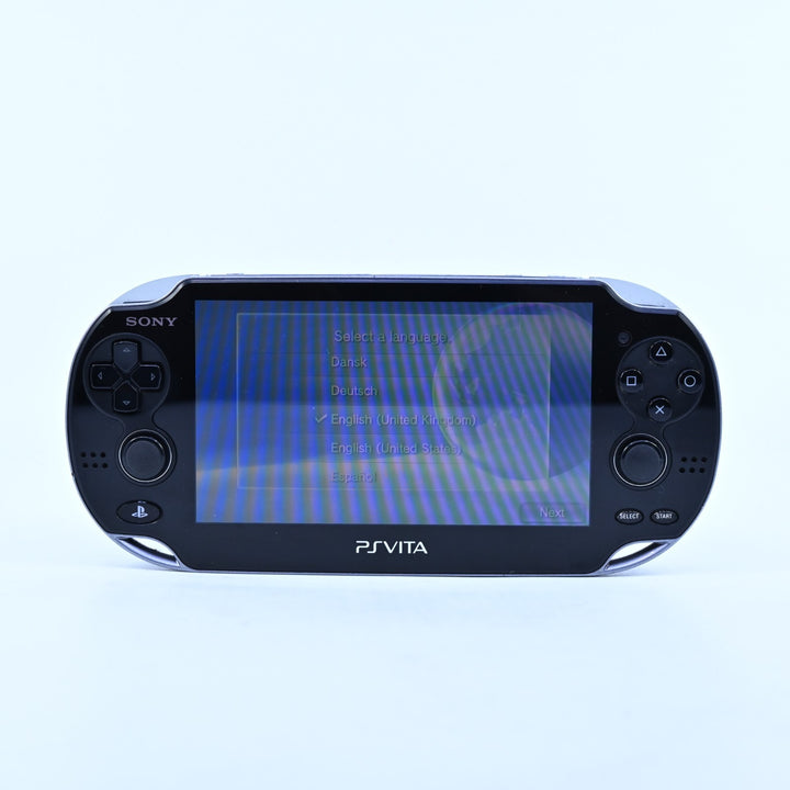 Black OLED PS Vita - 8GB card - Sony PS Vita Console - PAL - FREE POST!