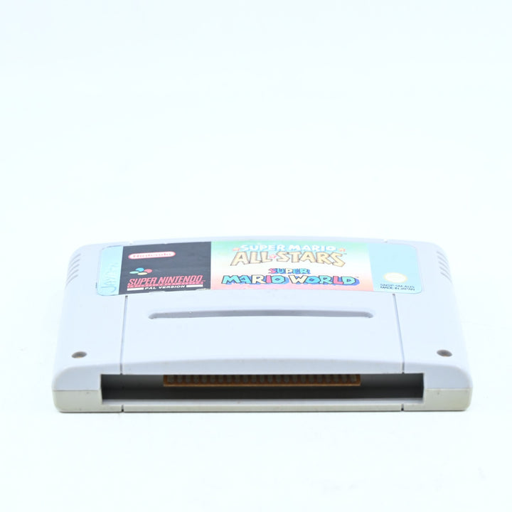 Super Mario All Stars + Super Mario World - Super Nintendo / SNES Game - PAL