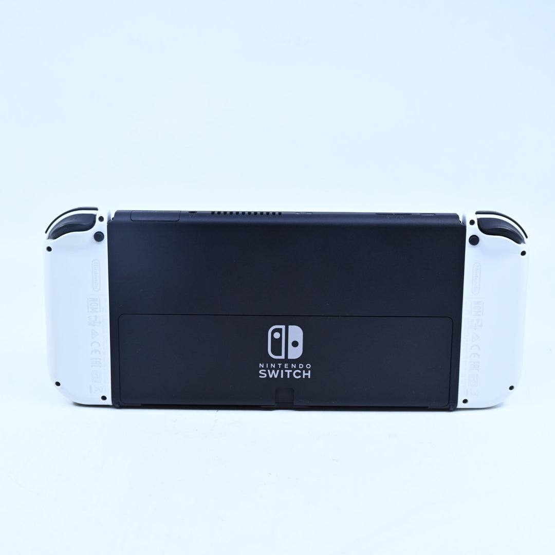 White - Nintendo Switch OLED Boxed Console - HEG-001 - FREE POST!