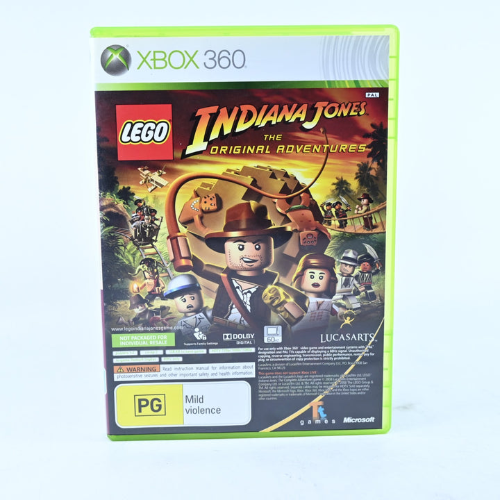 LEGO Indiana Jones &amp; Kung Fu Panda Double Pack - Xbox 360 Game + Manual - PAL