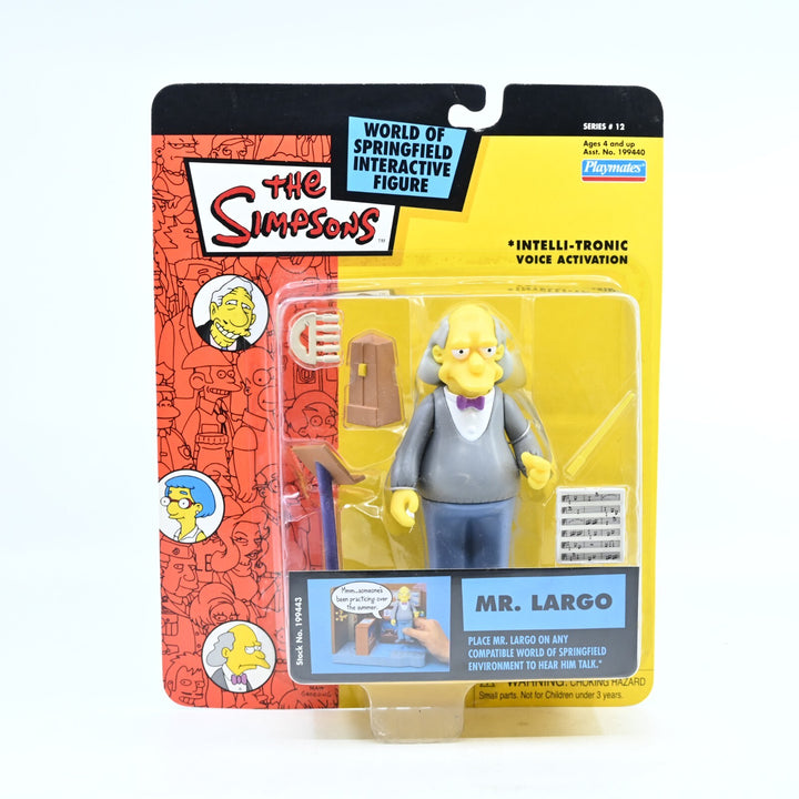 Mr. Largo - Simpsons Intelli-Tronic Voice Activation Toy - Playmates