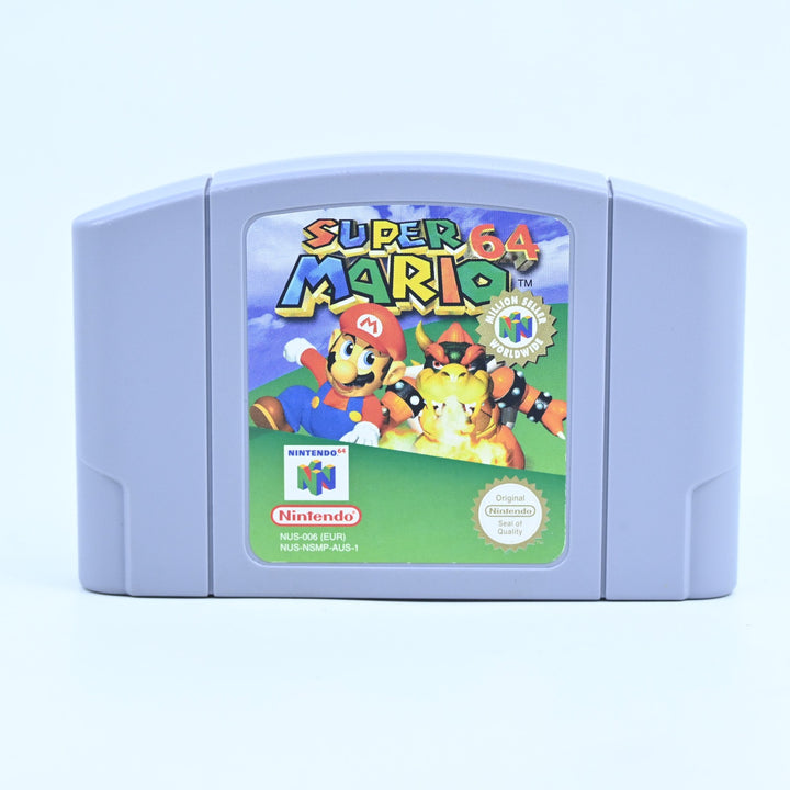 Super Mario 64 - N64 / Nintendo 64 Game - PAL - FREE POST!
