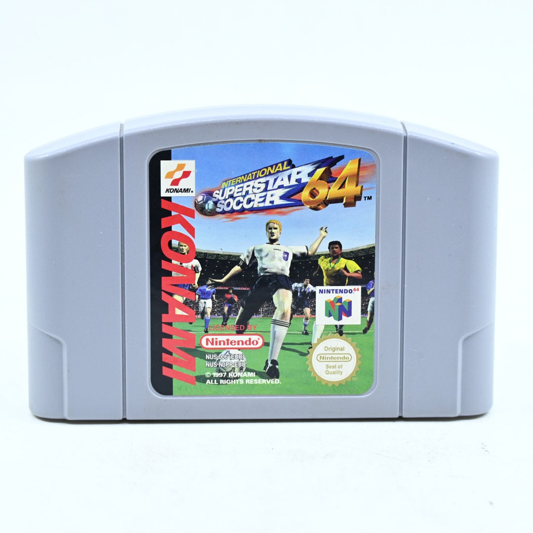 International Superstar Soccer 64 - N64 / Nintendo 64 Boxed Game - PAL