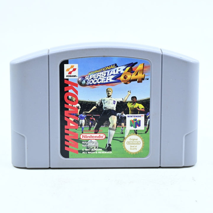 International Superstar Soccer 64 - N64 / Nintendo 64 Boxed Game - PAL