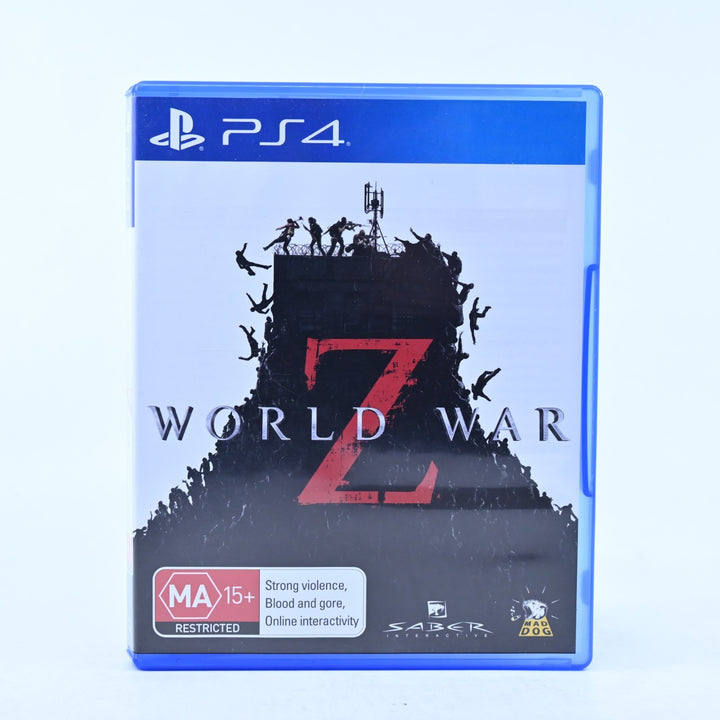 World War Z- Sony Playstation 4 / PS4 Game - MINT DISC!
