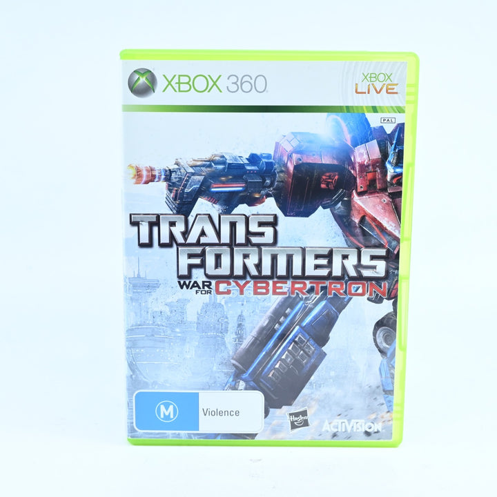 Transformers: War For Cybertron - Xbox 360 Game - No Manual - PAL - MINT DISC!