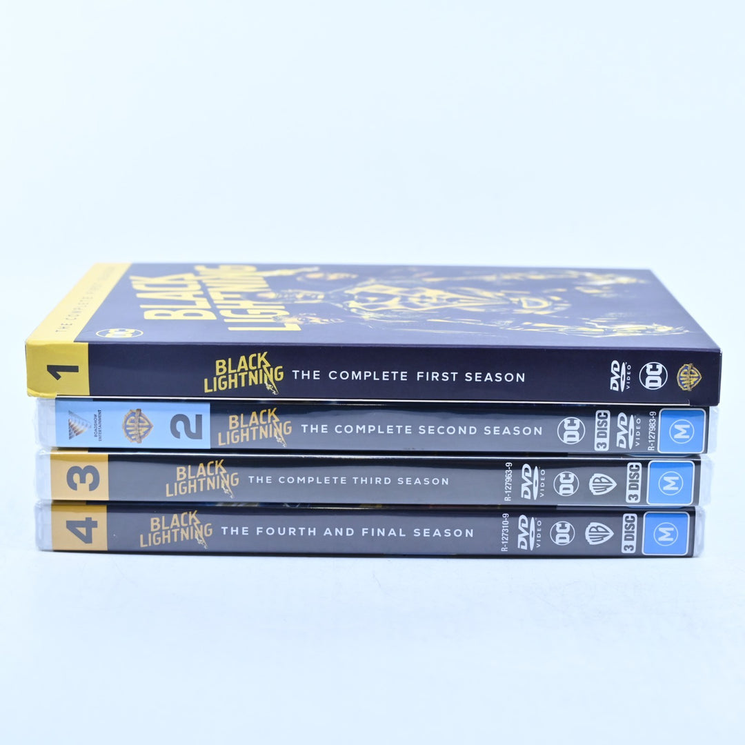 Black Lightning - Seasons 1-4 - Regions 1 & 4 - DVD