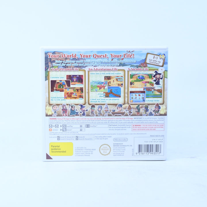 Fantasy Life - Nintendo 3DS Game - PAL + Manual - FREE POST!