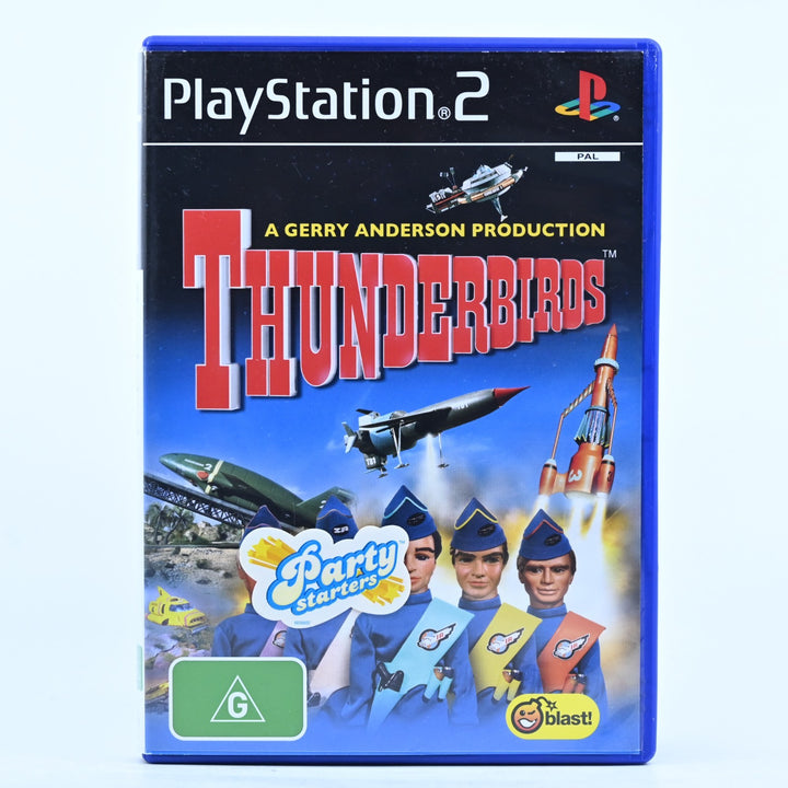 Thunderbirds - Sony Playstation 2 / PS2 Game + Manual - PAL - MINT DISC!