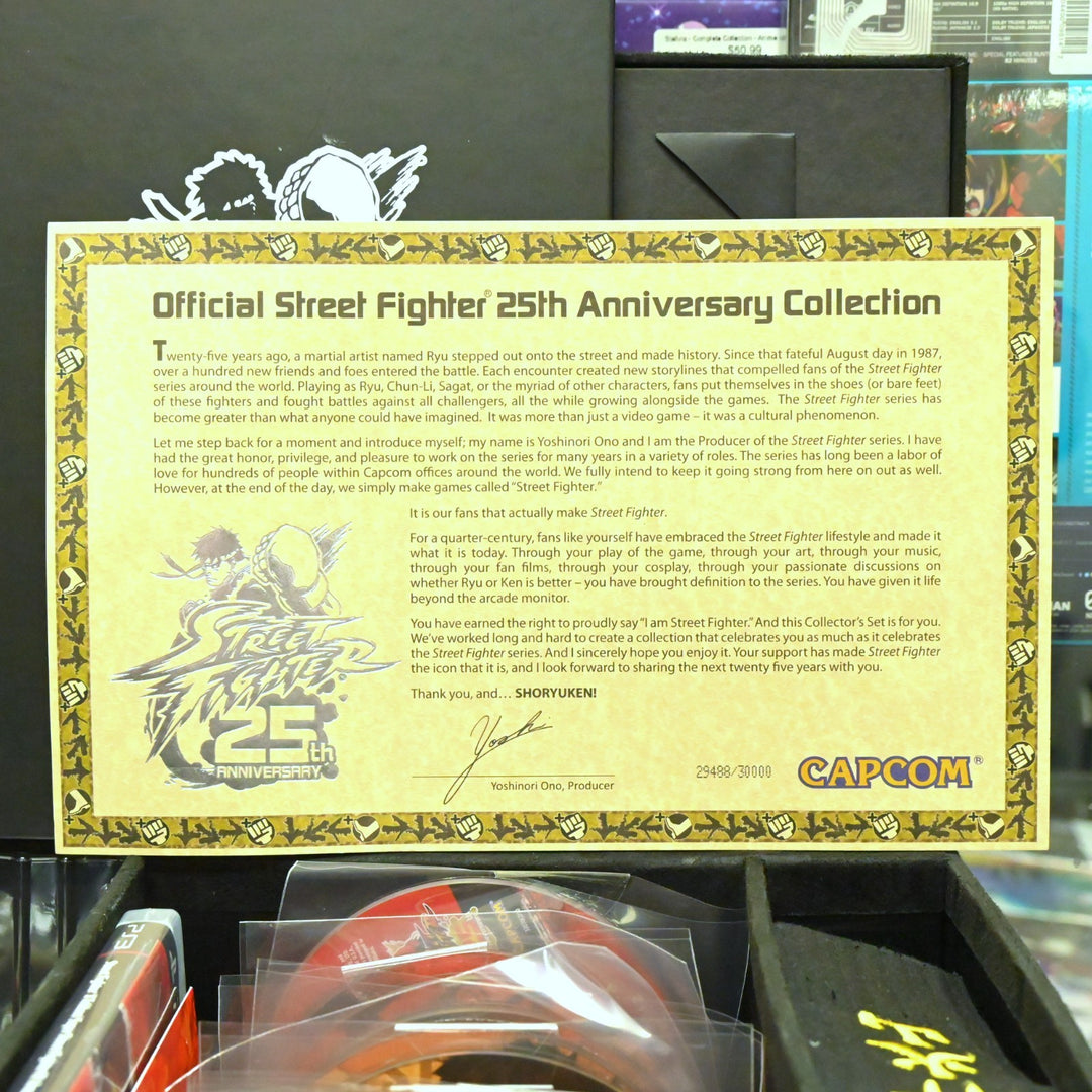 Street Fighter 25th Anniversary Collector's Set - PS3 Game - Region Free