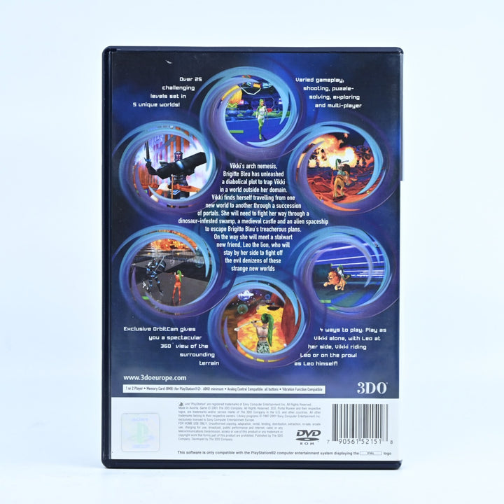 Portal Runner - Sony Playstation 2 / PS2 Game + Manual - PAL - MINT DISC!