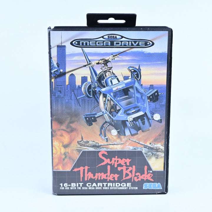 Super Thunder Blade - Sega Mega Drive Game + Manual - PAL - FREE POST!