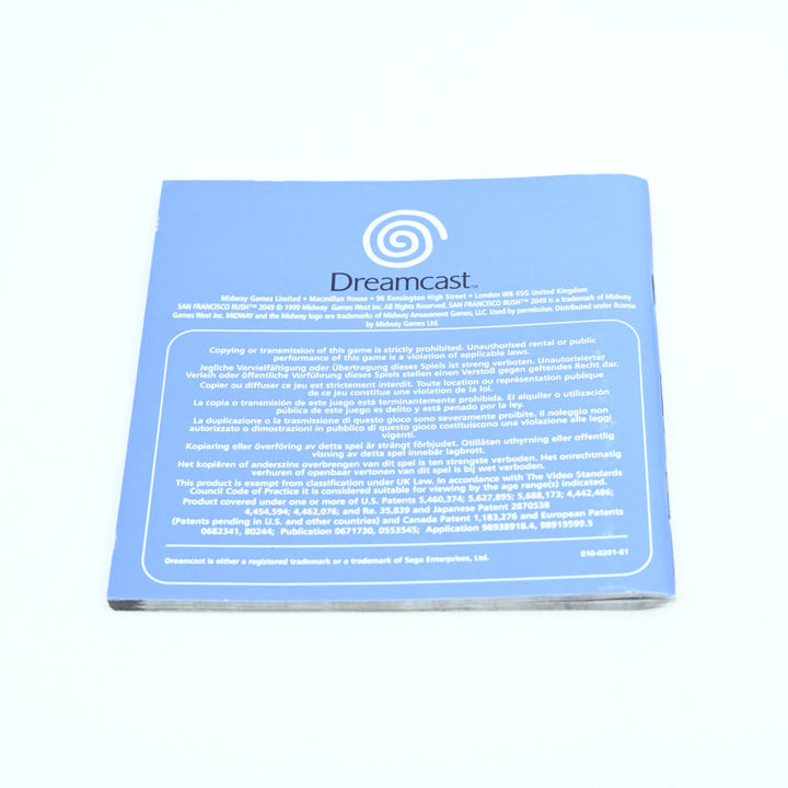 San Francisco Rush: 2049 - Sega Dreamcast Game - PAL - MINT DISC!