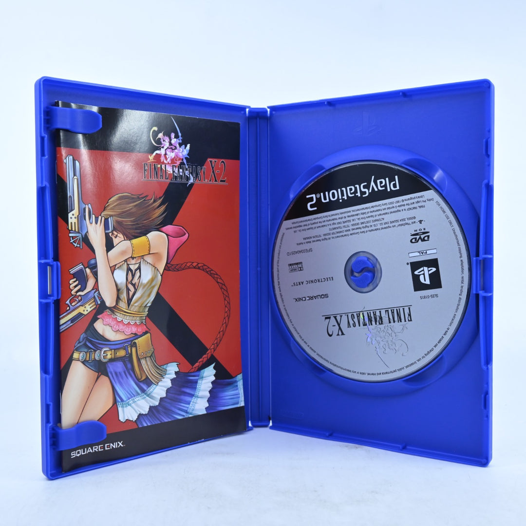 Final Fantasy X-2 - Sony Playstation 2 / PS2 Game + Manual - PAL