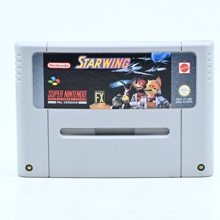 Starwing - Super Nintendo / SNES Game - PAL - FREE POST!