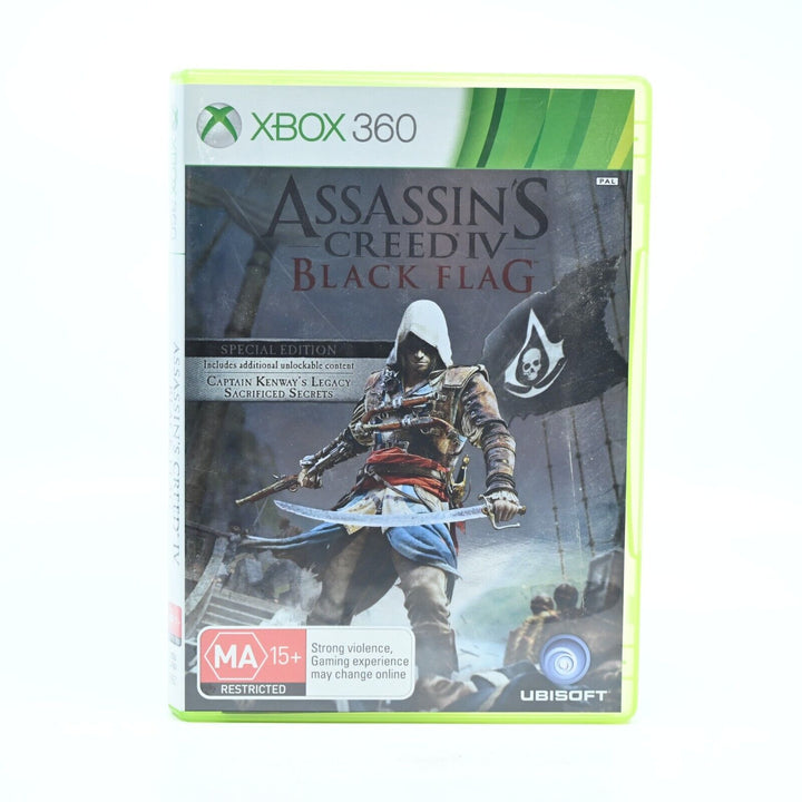 Assassins Creed IV Black Flag Special Edition - Xbox 360 Game + Manual