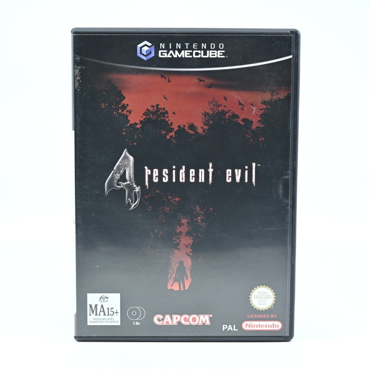 Resident Evil 4 - Nintendo Gamecube Game + Manual - PAL -FREE POST!