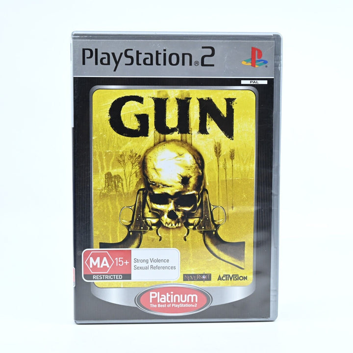 Gun - Sony Playstation 2 / PS2 Game + Manual - PAL - MINT DISC!