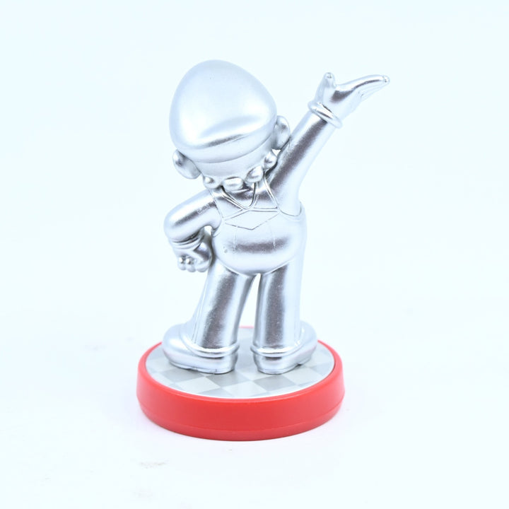 Mario Amiibo Silver Edition - Super Mario Series - Nintendo - Toy
