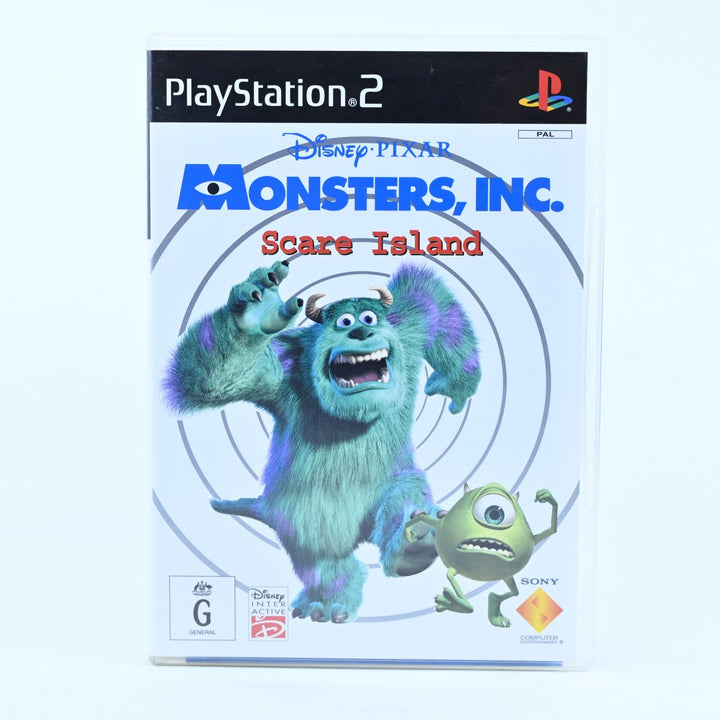Monsters, Inc. Scare Island - Sony Playstation 2 / PS2 Game + Manual - PAL
