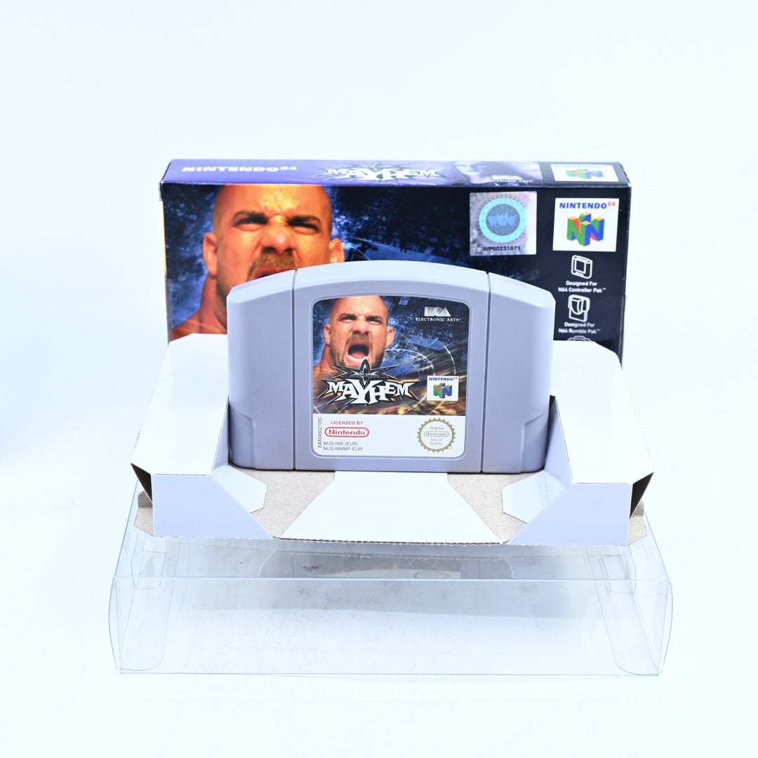 WCW Mayhem - N64 / Nintendo 64 Boxed Game - No Manual - PAL - FREE POST!