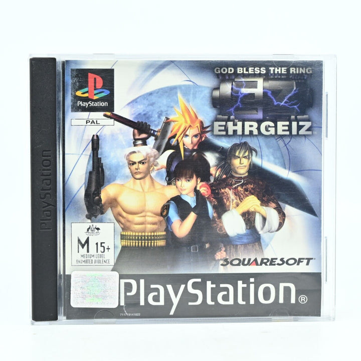 Ehrgeiz - No Manual - Sony Playstation 1 / PS1 Game - PAL - MINT DISC!