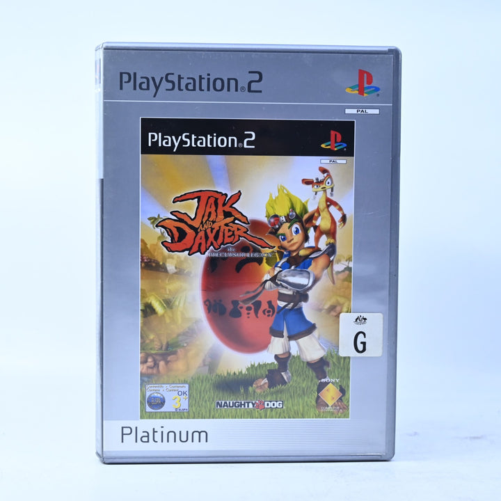 Jak and Daxter: The Precursor Legacy - Sony Playstation 2 / PS2 Game - No Manual