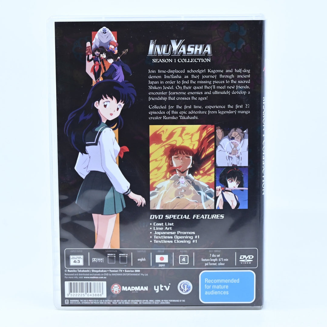 Inu Yasha Season 1 Collection - DVD - Region 4 - FREE POST!