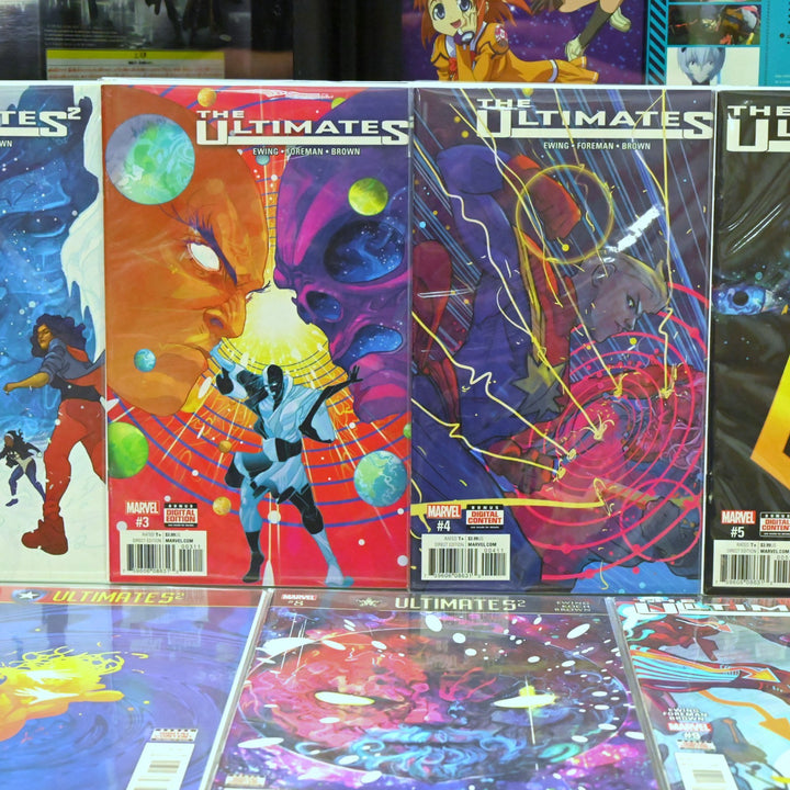 The Ultimates 2 - Issues 1-9 - Ewing / Foreman / Brown - Marvel Comics - Comic