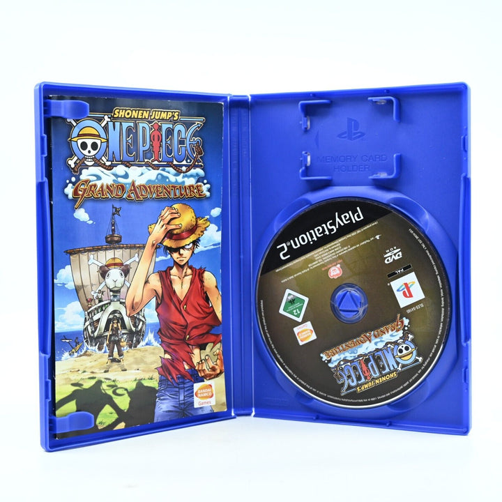 One Piece: Grand Adventure - Sony Playstation 2 / PS2 Game + Manual - MINT DISC!