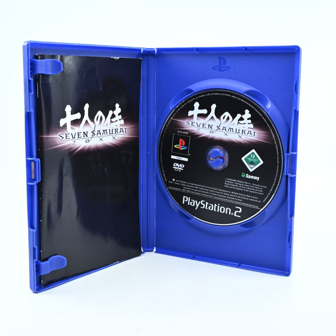 Seven Samurai 20XX - Sony Playstation 2 / PS2 Game + Manual - PAL - MINT DISC!