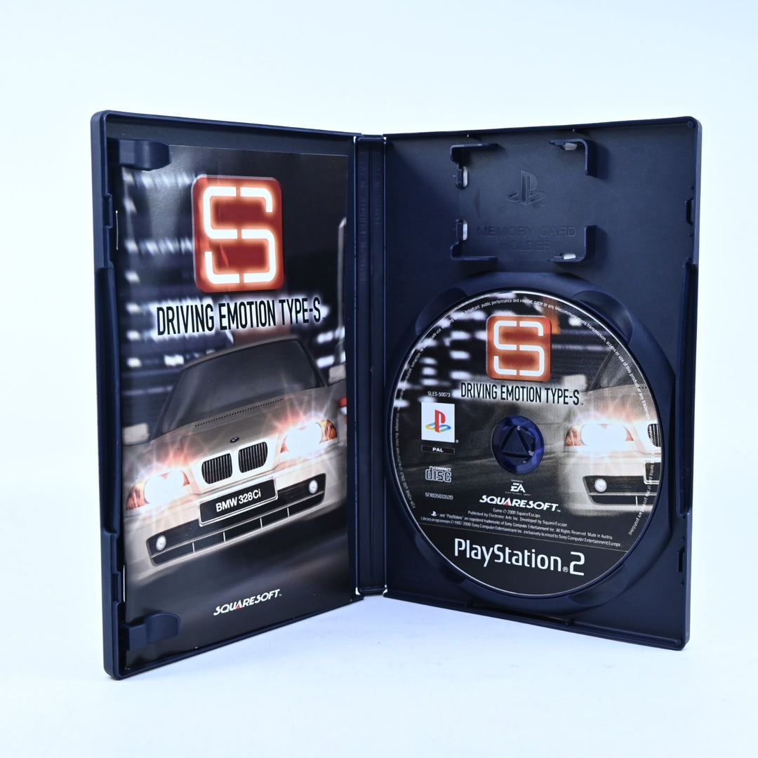 Driving Emotion Type-S - Sony Playstation 2 / PS2 Game + Manual - MINT DISC!