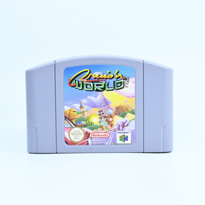 Cruis'n World - N64 / Nintendo 64 Game - PAL - FREE POST!
