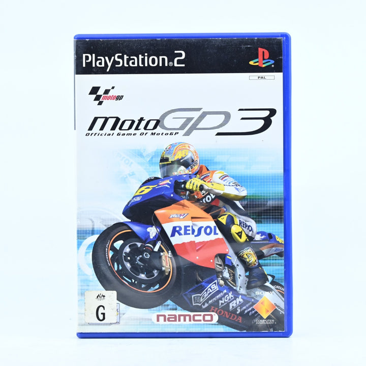 Moto GP 3 / MotoGP3 - Sony Playstation 2 / PS2 Game - No Manual - PAL