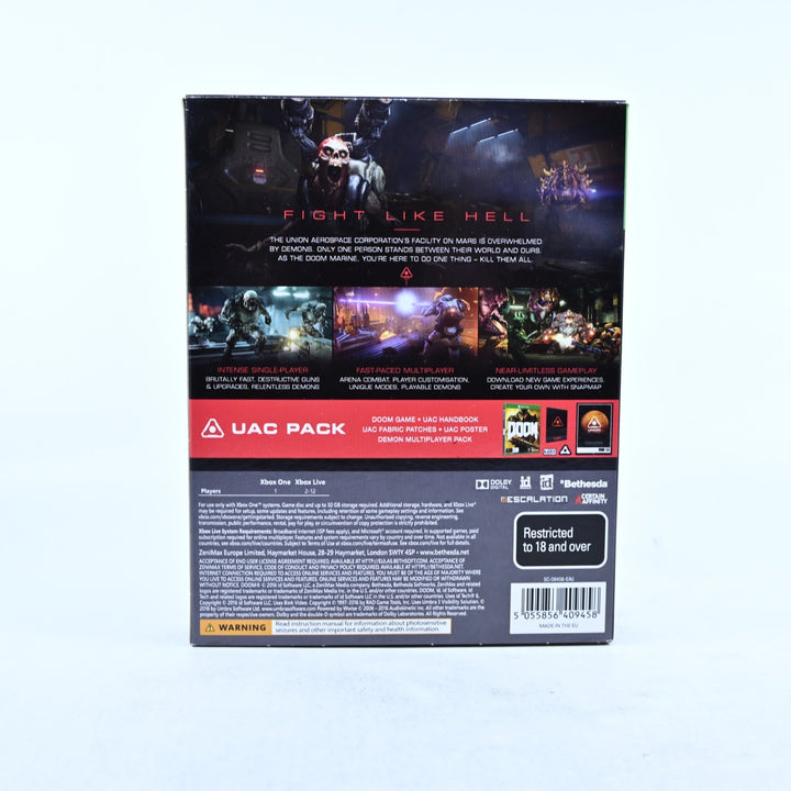 Doom - UAC Pack - Xbox One Game - PAL - NO DLC - FREE POST!