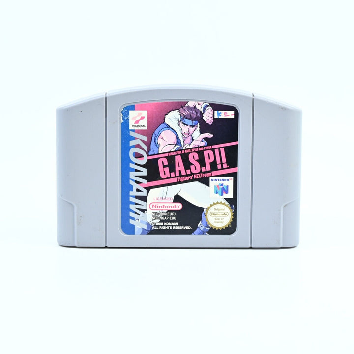 G.A.S.P!! - N64 / Nintendo 64 Game - PAL - FREE POST!