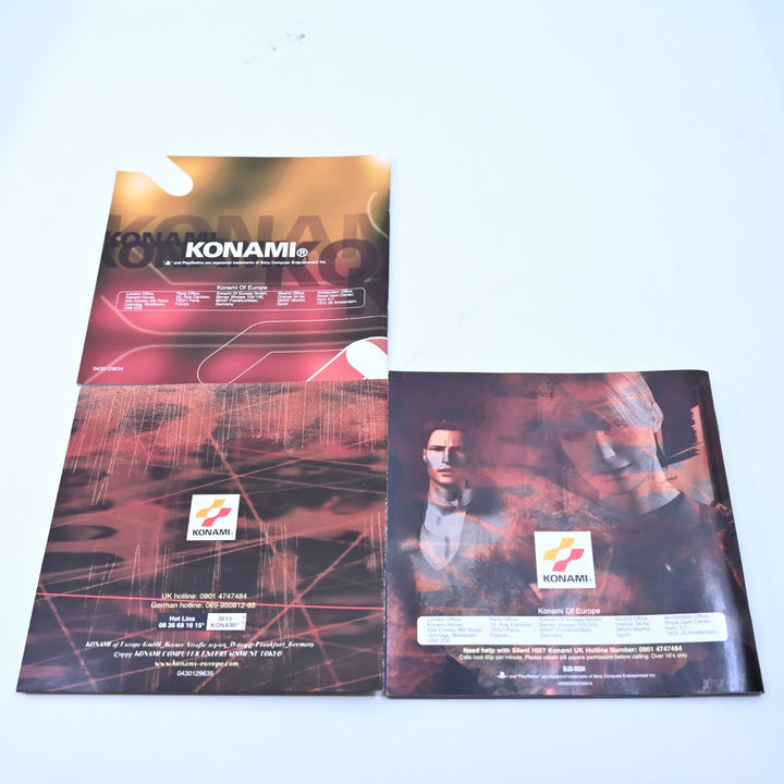 Silent Hill - Sony Playstation 1 / PS1 Game + Manual - PAL - MINT DISC!
