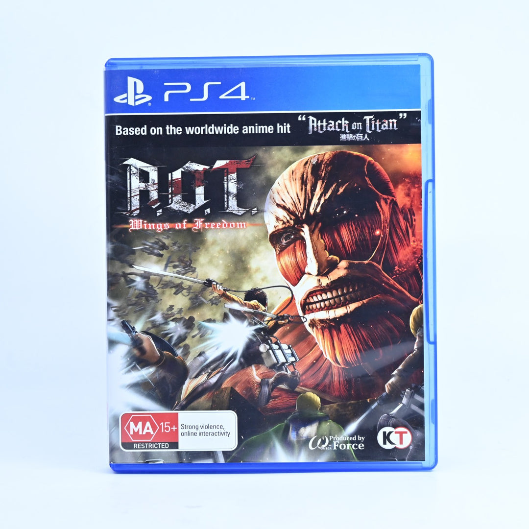 A.O.T. Wings Of Freedom - Sony Playstation 4 / PS4 Game - FREE POST!