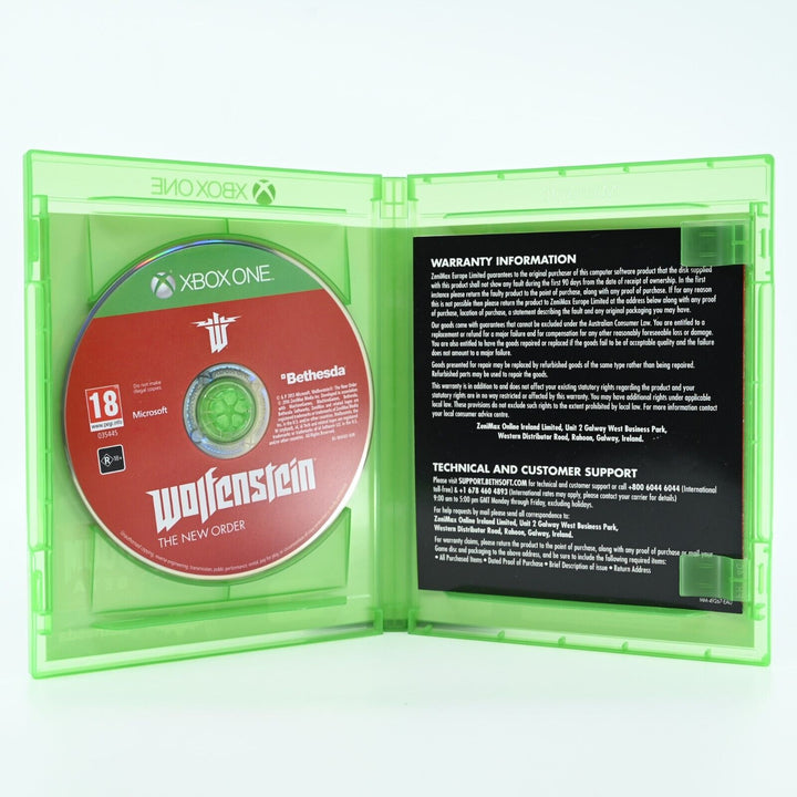 Wolfenstein: The New Order - Xbox One Game - PAL - FREE POST!