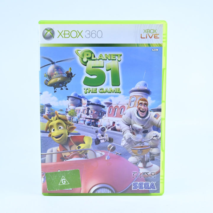 Planet 51: The Game - Xbox 360 Game + Manual - PAL - MINT DISC!