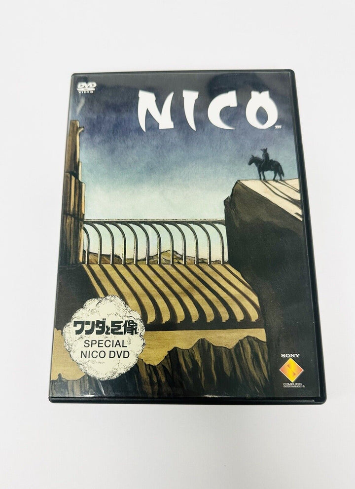 LIKE NEW! Shadow of the Colossus Nico bonus DVD Japan Exclusive RARE! FREE POST