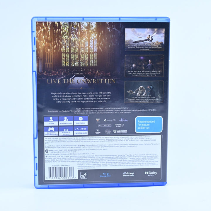 Hogwarts Legacy - Sony Playstation 4 / PS4 Game - MINT DISC!