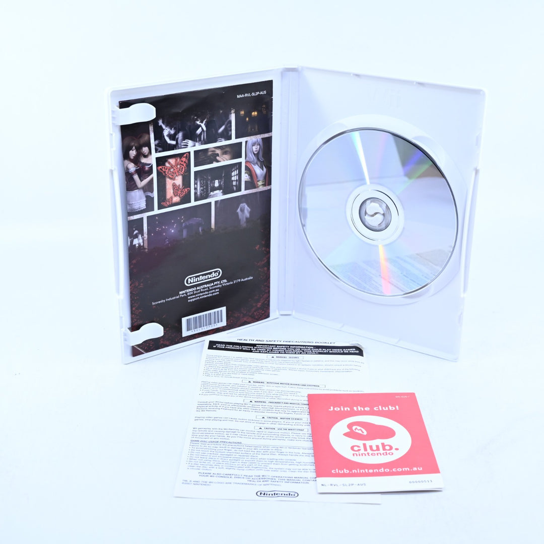 Project Zero 2 Wii Edition - Nintendo Wii Game + Manual - PAL - MINT DISC!