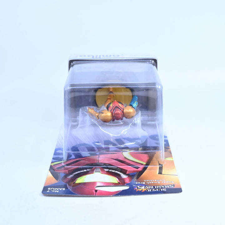 SEALED! Samus Amiibo No. 7 - Super Smash Bros. Collection - Toy