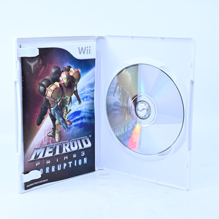 Metroid Prime 3: Corruption - Nintendo Wii Game - PAL - MINT DISC!