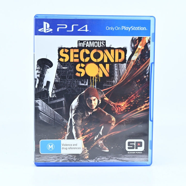 inFamous: Second Son - Sony Playstation 4 / PS4 Game - MINT DISC!