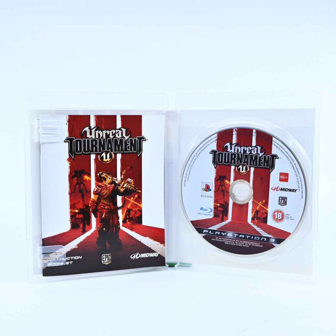 Unreal Tournament III 3 - Sony Playstation 3 / PS3 Game + Manual - FREE POST!