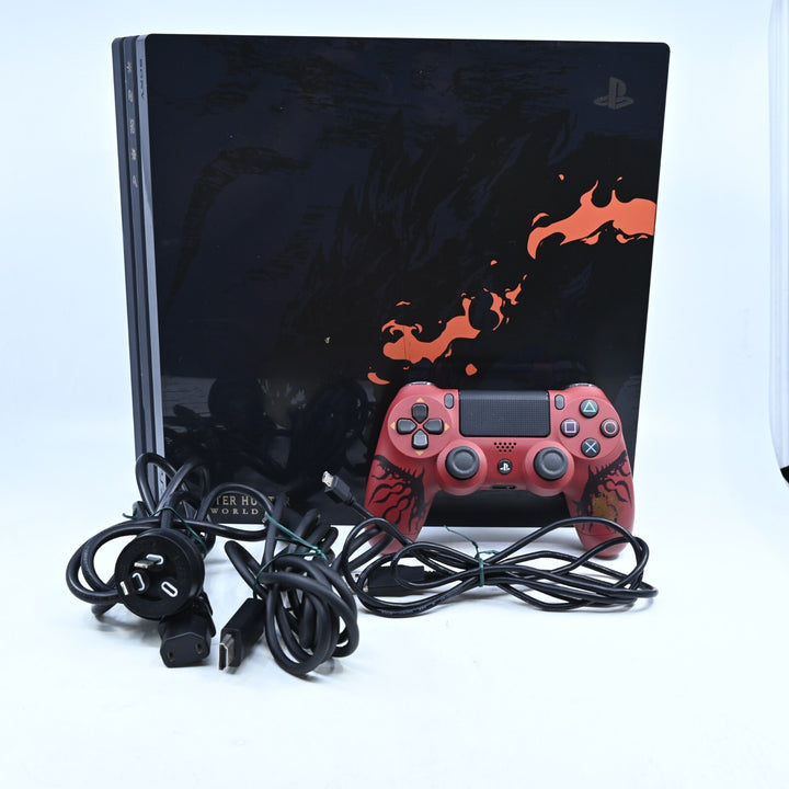 Monster Hunter World Limited Editon - Sony Playstation 4 / PS4 Pro Console - PAL