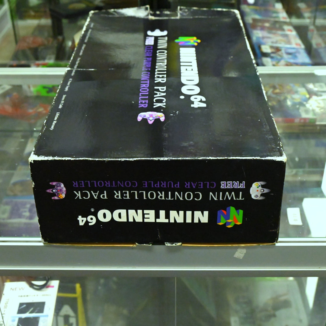 Twin Controller Pack - N64 / Nintendo 64 Boxed Console - PAL - FREE POST!